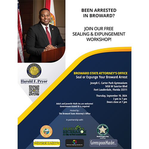 Community Records Expungement Event.